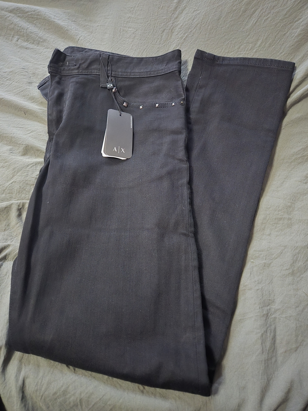 Armani Exchange Men's Skinny Jeans - Black
